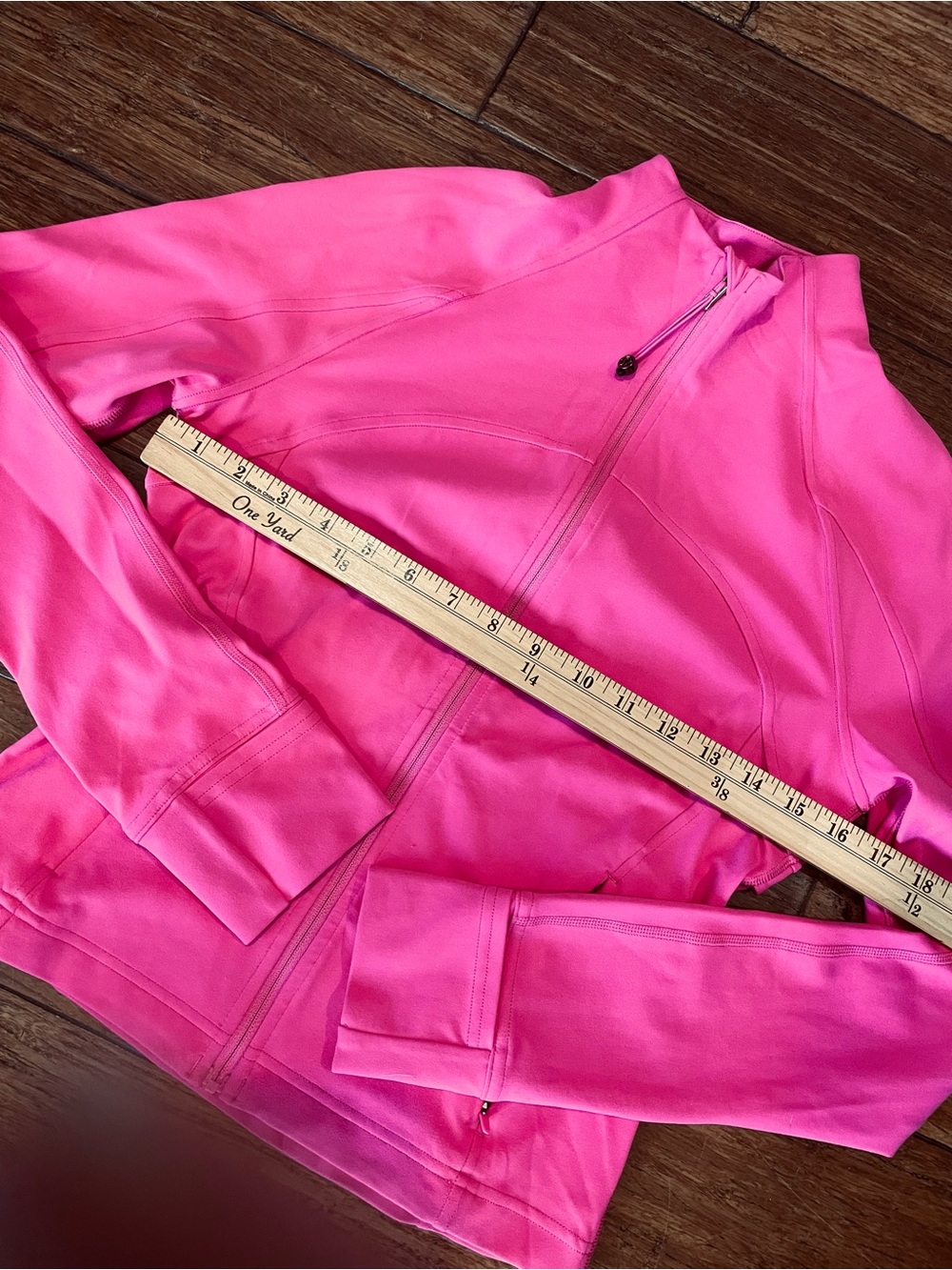 Lululemon Pink Full Zip Jacket - Picture 7 of 9